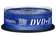 Диски Verbatim DVD+R 120min/4.7GB